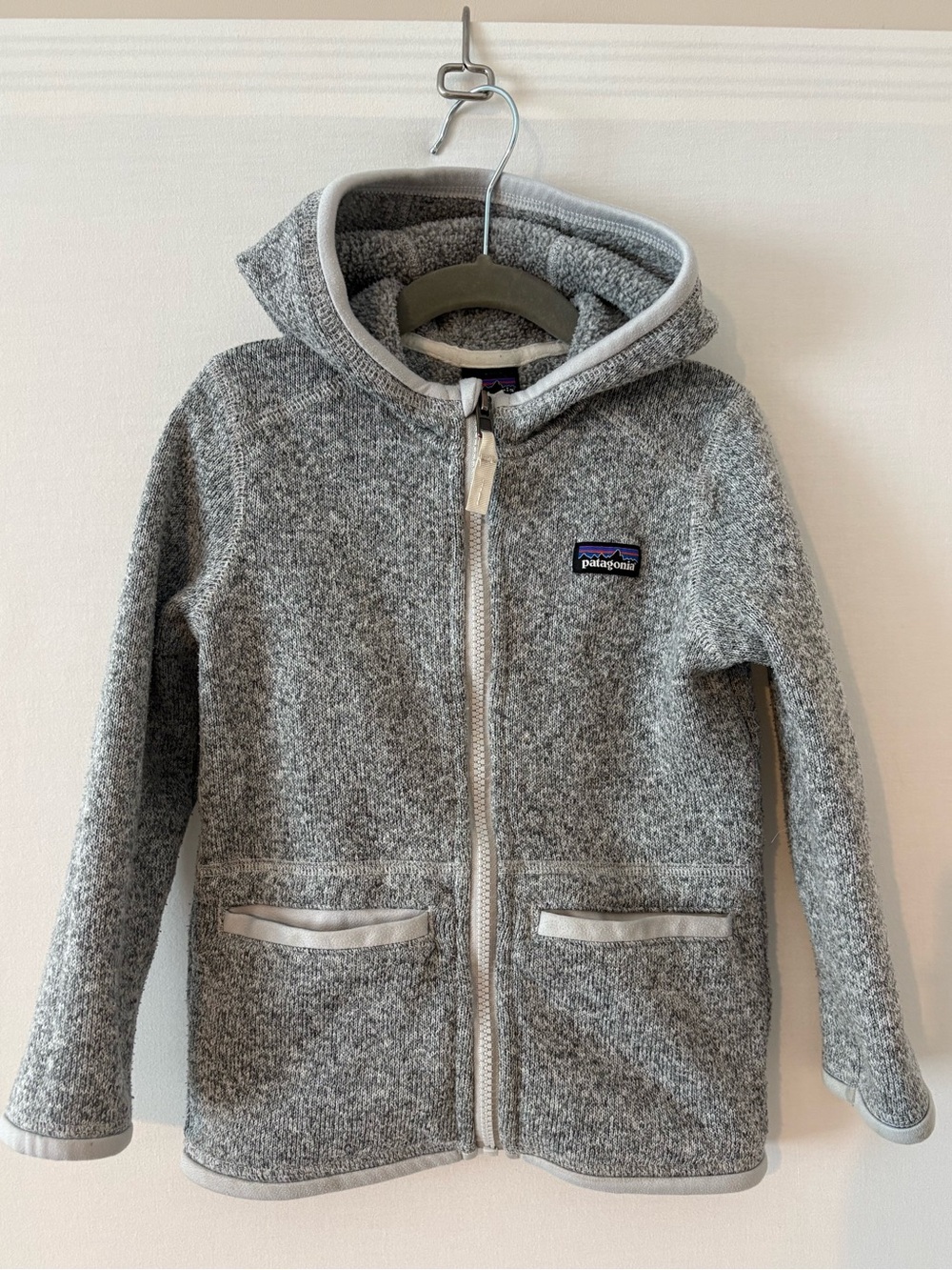 Patagonia Toddler Better Sweater Hooded Full-Zip Fleece Jacket - Birch